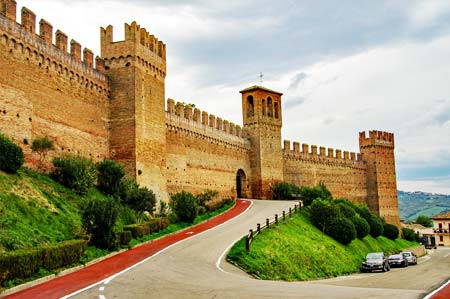 The castle of Gradara