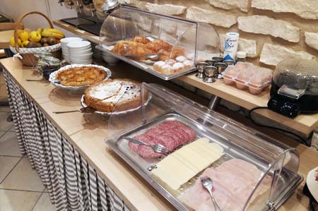 Cold cuts, pasta and much more for breakfast