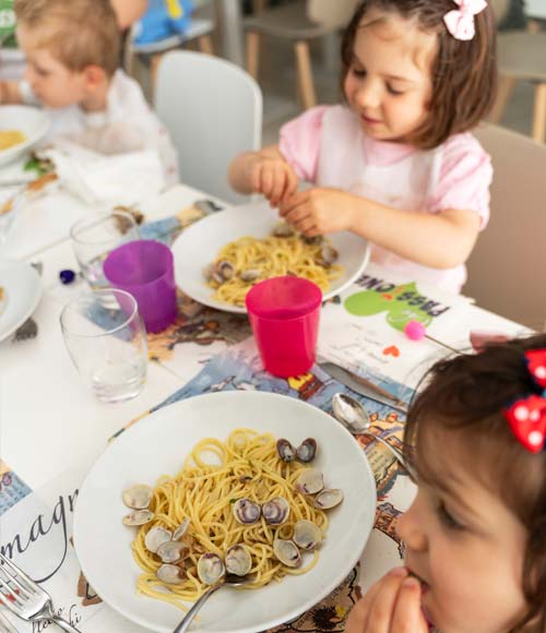 Children at the table